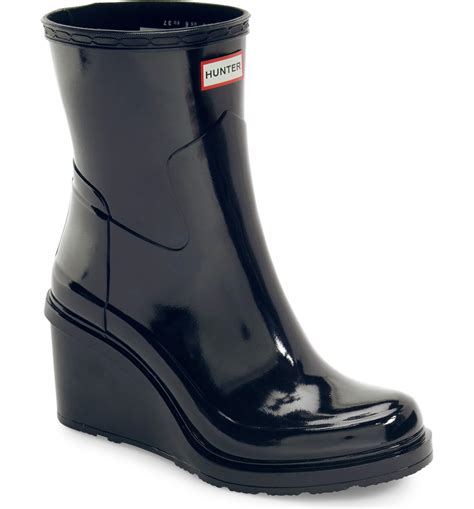 wedge rain boots for women.